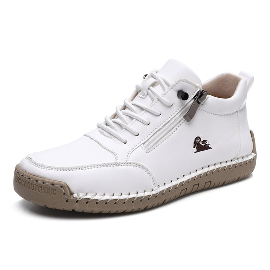 Hand-Sewn Flat Casual Shoes