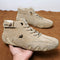 Genuine Leather High-Top Unisex Boots