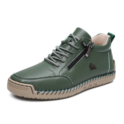 Hand-Sewn Flat Casual Shoes