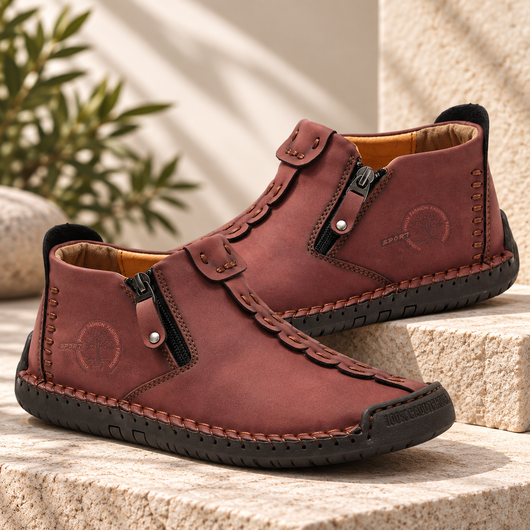 BevelRidge™ Men's Easy-Zip Comfort Boots