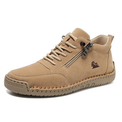 Hand-Sewn Flat Casual Shoes