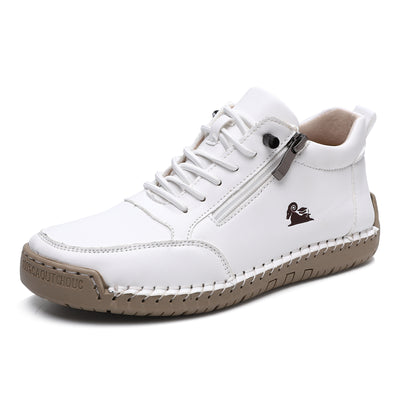 Hand-Sewn Flat Casual Shoes