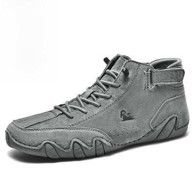 Dark Gray Top Leather